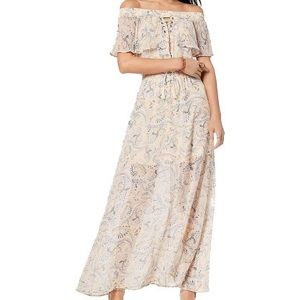 NWT American Rag Off-The-Shoulder Peasant Dress